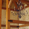Heavy Timber Horse Barn Interior